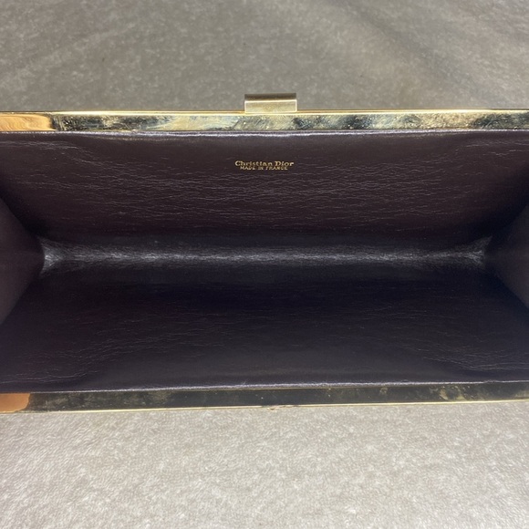 Vintage Christian Dior Trotter Monogram Clutch in Brown (11" x 5.5") - Picture 5 of 7